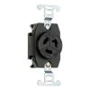 Pass & Seymour Turnlok 15 Amp 125-Volt NEMA L5-15R Locking Receptacle by Legrand -Legrand Sales black legrand electrical outlets receptacles 4710ccv3 64 1000