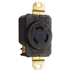 Pass & Seymour Turnlok 20 Amp 250-Volt NEMA L6-20R Locking Receptacle by Legrand