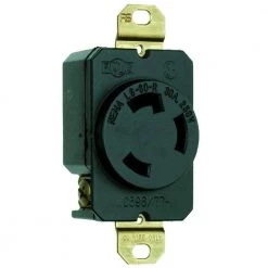 Pass & Seymour Turnlok 30 Amp 250-Volt NEMA L6-30R Locking Receptacle by Legrand
