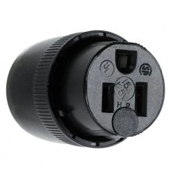 Pass & Seymour Dead Front 15 Amp 125-Volt NEMA 5-15R Straight Blade Connector by Legrand