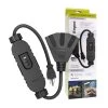 Radiant Smart WiFi Weather Resistant Outdoor Tri-Tap Plug-In Switch with GFCI, Black by Legrand -Legrand Sales black legrand electrical plugs connectors wwp30ccv2 64 1000