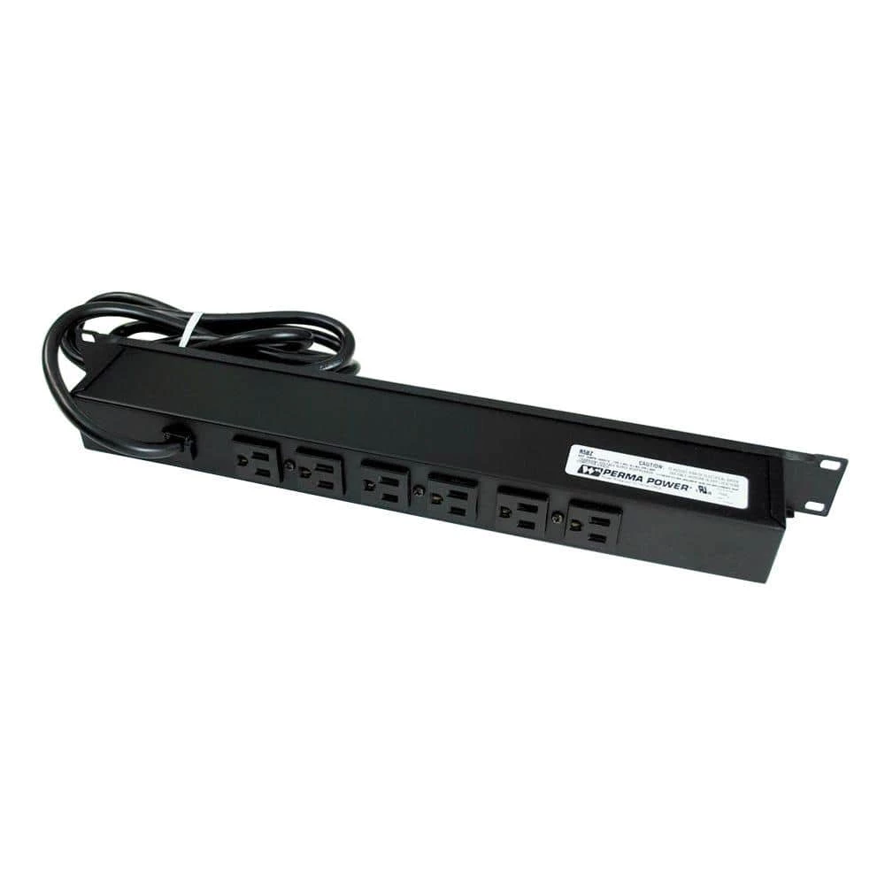 Wiremold Perma Power 8-Outlet 15 Amp Rackmount Computer Grade Surge Strip with Lighted On/Off Switch, 15 ft. Cord by Legrand 3 Wiremold Perma Power 8-Outlet 15 Amp Rackmount Computer Grade Surge Strip with Lighted On/Off Switch, 15 ft. Cord by Legrand