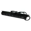 Wiremold Perma Power 8-Outlet 15 Amp Rackmount Computer Grade Surge Strip with Lighted On/Off Switch, 6 ft. Cord by Legrand -Legrand Sales black legrand power strips r8bz 64 1000
