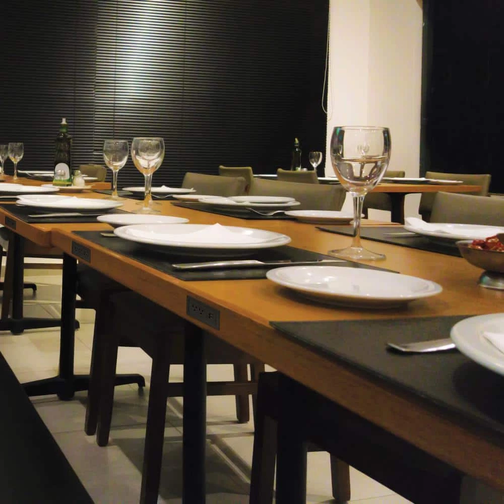 10 ft. Cord 15 Amp 2-Outlet and 2 Type A USB Radiant Furniture Power Strip in Black by Legrand 5 10 ft. Cord 15 Amp 2-Outlet and 2 Type A USB Radiant Furniture Power Strip in Black by Legrand - Image 3