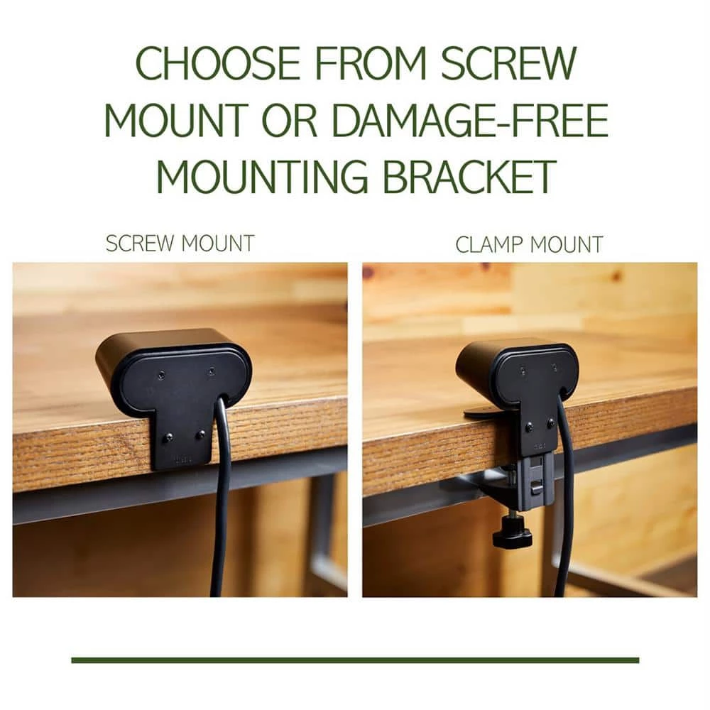 Wiremold 3-Outlet Desktop Power Strip Center Kit with USB A, 6 ft. Cord, Black by Legrand 6 Wiremold 3-Outlet Desktop Power Strip Center Kit with USB A, 6 ft. Cord, Black by Legrand - Image 4