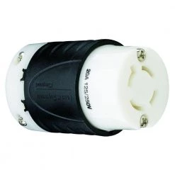 Pass & Seymour Turnlok 20 Amp 125/250-Volt NEMA L14-20R Locking Connector by Legrand