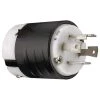 Pass & Seymour Turnlok 30 Amp 125-Volt/250-Volt L1430 Locking Plug by Legrand -Legrand Sales black white legrand electrical plugs connectors l1430p 64 1000