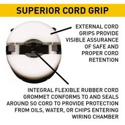 Pass & Seymour Turnlok 20 Amp 250-Volt NEMA L15-20R Locking Connector by Legrand -Legrand Sales black white legrand electrical plugs connectors l1520c 44 1000