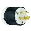 Pass & Seymour Turnlok 20 Amp 125-Volt NEMA L5-20P Locking Plug by Legrand -Legrand Sales black white legrand electrical plugs connectors l520pccv3 64 1000