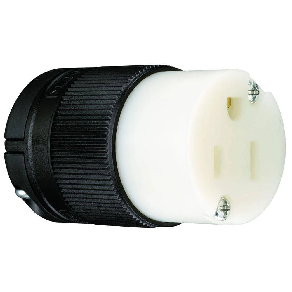 Pass & Seymour Clamp-Lock 15 Amp 125-Volt NEMA 5-15R Straight Blade Connector by Legrand 3 Pass & Seymour Clamp-Lock 15 Amp 125-Volt NEMA 5-15R Straight Blade Connector by Legrand