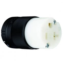 Pass & Seymour Armored 15 Amp 125-Volt NEMA 5-15R Straight Blade Connector by Legrand