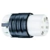 Pass & Seymour Extra-Hard Use 15 Amp 250-Volt NEMA 6-15R Straight Blade Connector by Legrand 1 Pass & Seymour Extra-Hard Use 15 Amp 250-Volt NEMA 6-15R Straight Blade Connector by Legrand -Legrand Sales black white legrand electrical plugs connectors ps5669xccv4 64 1000