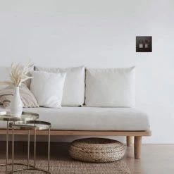 Radiant 450-Watt Single Pole/3-Way LED/CFL/Incandescent Dimmer with Wall Plate with Dark Bronze by Legrand -Legrand Sales dark bronze legrand dimmers rhcl453pwpdb 1d 1000