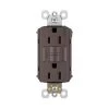Radiant 15 Amp 125 Volt Tamper Resistant GFCI Residential/Commercial Decorator Duplex Outlet, Dark Bronze by Legrand -Legrand Sales dark bronze legrand electrical outlets receptacles 1597trdbcc4 64 1000