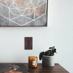 Radiant 15 Amp 125-Volt Decorator Duplex Outlet with 6.0 Amp Type A/C USB, Dark Bronze by Legrand -Legrand Sales dark bronze legrand electrical outlets receptacles r26usbac6dbccv4 66 1000