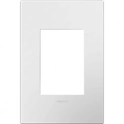 Adorne 1 Gang Plus Decorator/Rocker Wall Plate, Gloss White (1-Pack) by Legrand