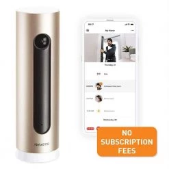 Netatmo Smart Home 1080P No Subscription Indoor Security Camera by Legrand