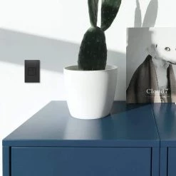 Adorne Paddle 450-Watt Single-Pole/3-Way LED/CFL/Incandescent Dimmer, Graphite by Legrand -Legrand Sales graphite legrand dimmers adpd453lg2 1d 1000