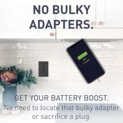 Radiant 15 Amp 125-Volt Tamper Resistant Self-Test GFCI Duplex Outlet with Type A/C USB, Graphite by Legrand -Legrand Sales graphite legrand electrical outlets receptacles 1597trusbacgc4 1f 1000