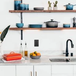 Radiant 15 Amp 125-Volt Tamper Resistant Self-Test GFCI Duplex Outlet with Type A/C USB, Graphite by Legrand -Legrand Sales graphite legrand electrical outlets receptacles 1597trusbacgc4 66 1000