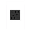 Adorne 15 Amp 125-Volt Tamper-Resistant Self-Test Duplex GFCI Outlet, Graphite by Legrand -Legrand Sales graphite legrand electrical outlets receptacles agftr2152g4 64 1000