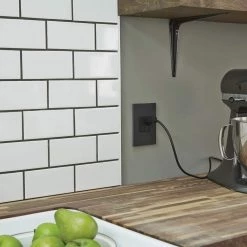 Adorne 15 Amp 125-Volt Tamper-Resistant Self-Test Duplex GFCI Outlet, Graphite by Legrand 14 Adorne 15 Amp 125-Volt Tamper-Resistant Self-Test Duplex GFCI Outlet, Graphite by Legrand -Legrand Sales graphite legrand electrical outlets receptacles agftr2152g4 c3 1000