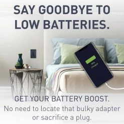 Radiant 15 Amp 125-Volt Decorator Duplex Outlet with 6.0 Amp Type C/C USB, Graphite by Legrand 14 Radiant 15 Amp 125-Volt Decorator Duplex Outlet with 6.0 Amp Type C/C USB, Graphite by Legrand -Legrand Sales graphite legrand electrical outlets receptacles r26usbcc6g 1f 1000