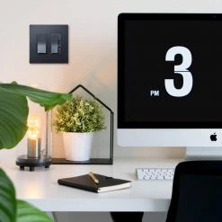 Radiant 15 Amp 120 Volt 3-Way Decorator/Rocker Light Switch, Graphite by Legrand -Legrand Sales graphite legrand light switches tm873gcc10 66 1000