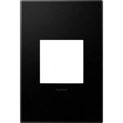 Adorne 1 Gang Decorator/Rocker Wall Plate, Grahite (1-Pack) by Legrand