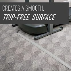 Wiremold Corduct 5 ft. 1-Channel Over-Floor Cord Protector, Gray by Legrand -Legrand Sales gray legrand cable raceways cdg 5 c3 1000