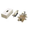 Wiremold 500 and 700 Series Metal Surface Raceway Switch Box, Ivory by Legrand 1 Wiremold 500 and 700 Series Metal Surface Raceway Switch Box, Ivory by Legrand -Legrand Sales ivory legrand cord covers v57240 64 1000