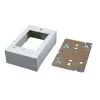 Wiremold 500 and 700 Series 1-Gang Surface Raceway Device Box by Legrand -Legrand Sales ivory legrand cord covers v5741 64 1000