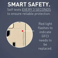 Radiant 15 Amp 125-Volt Tamper Resistant GFCI Residential/Commercial Decorator Duplex Outlet with A/C USB, Ivory by Legrand -Legrand Sales ivory legrand electrical outlets receptacles 1597trusbaci 4f 1000