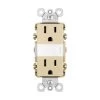 Radiant 15 Amp Tamper Resistant Residential Decorator Night Light Duplex Outlet, Ivory by Legrand 1 Radiant 15 Amp Tamper Resistant Residential Decorator Night Light Duplex Outlet, Ivory by Legrand -Legrand Sales ivory legrand electrical outlets receptacles ntl885tricc6 64 1000