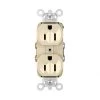 Pass & Seymour 15 Amp 125-Volt Tamper Resistant Commercial Grade Backwire Duplex Outlet, Ivory by Legrand 2 Pass & Seymour 15 Amp 125-Volt Tamper Resistant Commercial Grade Backwire Duplex Outlet, Ivory by Legrand -Legrand Sales ivory legrand electrical outlets receptacles tr5262icc12 64 1000