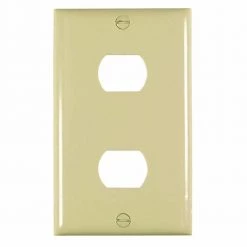Pass & Seymour 1 Gang Despard 2 Toggle Switch Wall Plate, Ivory by Legrand
