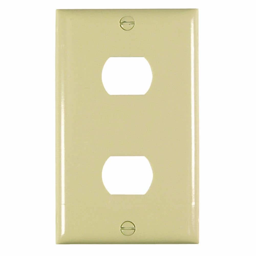 Pass & Seymour 1 Gang Despard 2 Toggle Switch Wall Plate, Ivory by Legrand 3 Pass & Seymour 1 Gang Despard 2 Toggle Switch Wall Plate, Ivory by Legrand