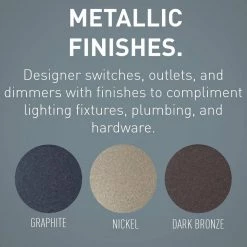 Radiant Decorator Dimmer Knob Replacement Cover, Graphite by Legrand -Legrand Sales legrand accessories rhkitgpccv6 76 1000