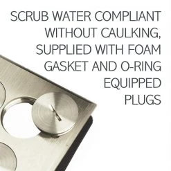 Pass & Seymour Slater Nickel 1-Gang Floor Box with Tamper-Resistant Duplex Outlet for Wood Sub-Floor by Legrand -Legrand Sales legrand boxes brackets fb1trdrn 1f 1000