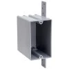 Pass & Seymour Slater New Work Plastic 1-Gang Vertical Bracket Mount Deep Switch and Outlet Box by Legrand -Legrand Sales legrand boxes brackets p122n 64 1000