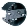 Pass & Seymour Slater New Work Plastic 4 In. Round 16 Cu. In. Direct Mount Fixture & Fan Ceiling Box by Legrand -Legrand Sales legrand boxes brackets s116fan 64 1000