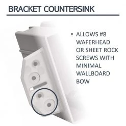 Pass & Seymour Slater New Work Plastic 1 Gang 18 Cu. In Wood & Steel Stud Bracket Box with Quick/Click by Legrand 13 Pass & Seymour Slater New Work Plastic 1 Gang 18 Cu. In Wood & Steel Stud Bracket Box with Quick/Click by Legrand -Legrand Sales legrand boxes brackets s118b50 44 1000