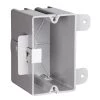 Pass & Seymour Slater New Work Plastic 1 Gang 18 Cu. In Wood & Steel Stud Bracket Box with Quick/Click by Legrand -Legrand Sales legrand boxes brackets s118b50 64 1000