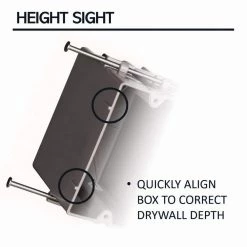 Pass & Seymour Slater New Work Plastic 4-Gang Screw Mount Steel Stud Box with Quick/Click by Legrand -Legrand Sales legrand boxes brackets s468racs 1f 1000