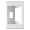 Pass & Seymour 1 Gang Recessed TV Media Box, White by Legrand -Legrand Sales legrand boxes brackets tv1ww 64 1000