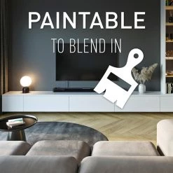 Wiremold CordMate III High-Capacity Cord Cover Accessory Pack, Cord Hider for Home or Office, Holds 5 Cable, White by Legrand 13 Wiremold CordMate III High-Capacity Cord Cover Accessory Pack, Cord Hider for Home or Office, Holds 5 Cable, White by Legrand -Legrand Sales legrand cable organizers c368 1f 1000