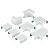 Wiremold CordMate III High-Capacity Cord Cover Accessory Pack, Cord Hider for Home or Office, Holds 5 Cable, White by Legrand 1 Wiremold CordMate III High-Capacity Cord Cover Accessory Pack, Cord Hider for Home or Office, Holds 5 Cable, White by Legrand -Legrand Sales legrand cable organizers c368 64 1000