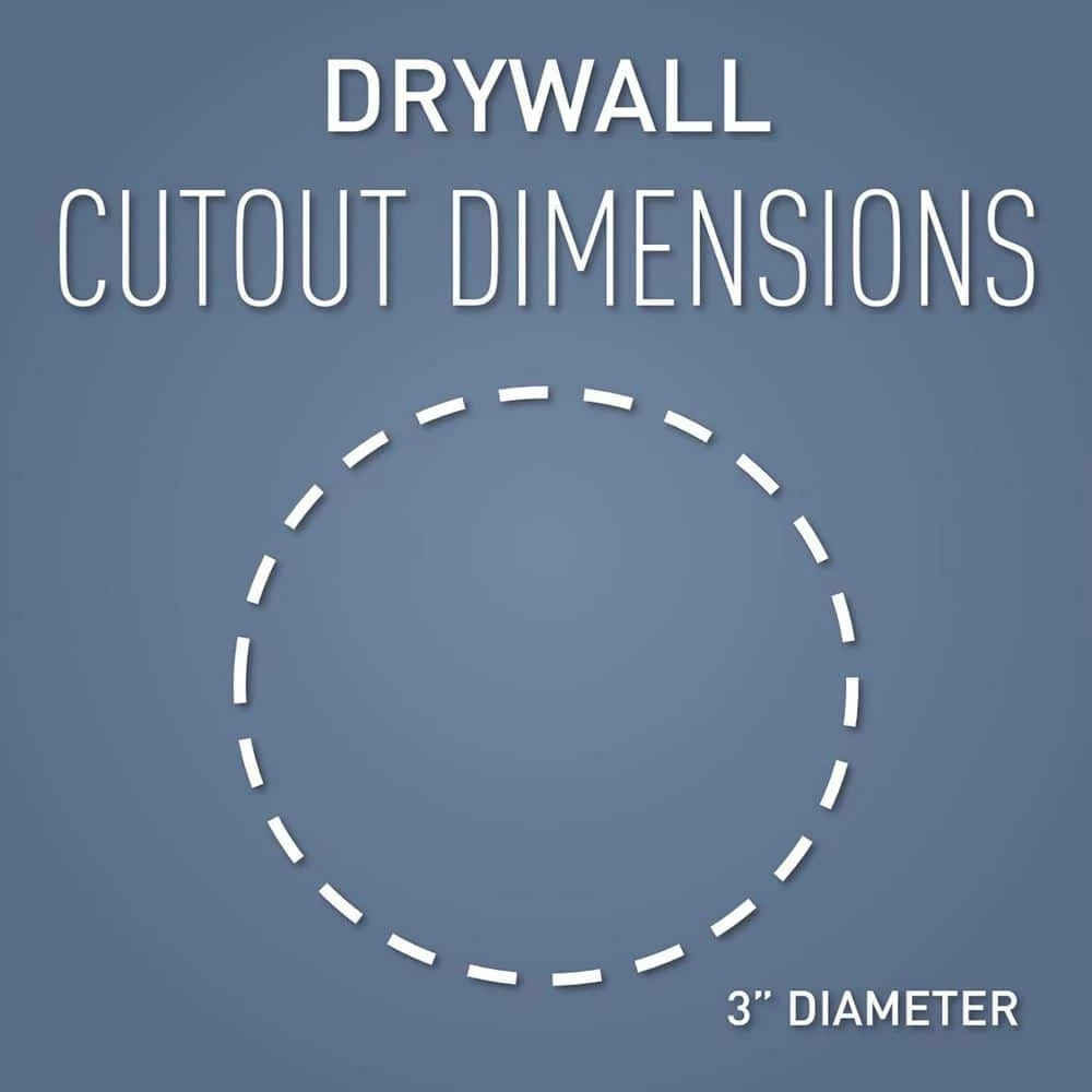 Wiremold Wiremold In Wall Low Voltage TV Grommet Kit with Mounting Brackets and Hole Saw, White by Legrand 9 Wiremold Wiremold In Wall Low Voltage TV Grommet Kit with Mounting Brackets and Hole Saw, White by Legrand - Image 7