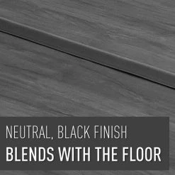 Wiremold Corduct 5 ft. 1-Channel Over-Floor Cord Protector, Black by Legrand -Legrand Sales legrand cable organizers cdbk 5 44 1000