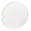 Pass & Seymour Slater 4 in. Plastic Round Ceiling Box Cover, White by Legrand -Legrand Sales legrand covers 4rbcw 64 1000